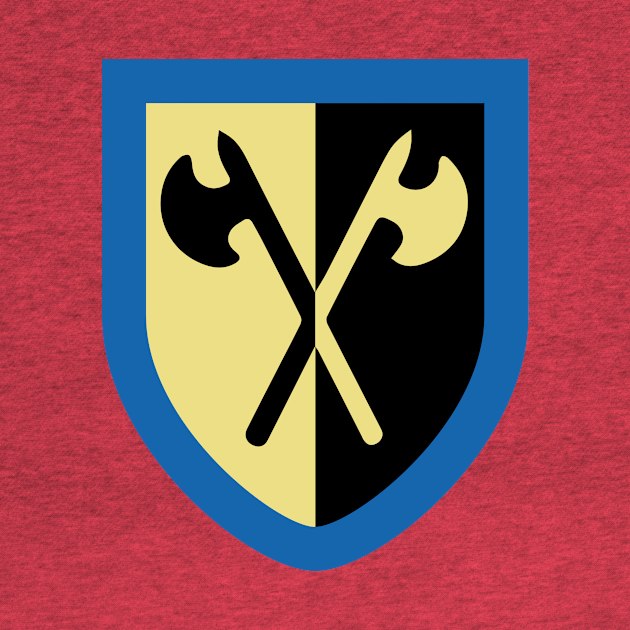 Crusaders - Crossed Axes by DesignJobber